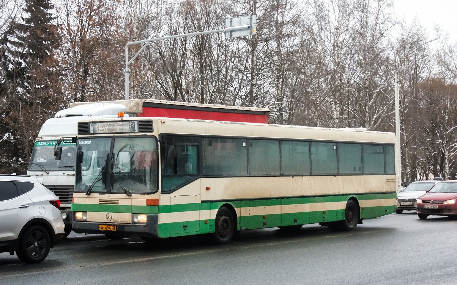 Вологодская область, Mercedes-Benz O407 № АК 494 35