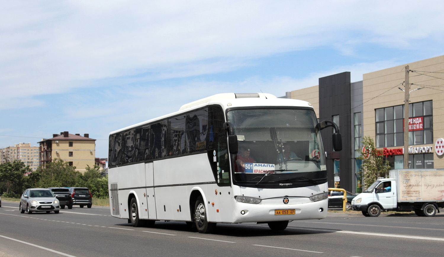 Краснодарский край, Marcopolo Andare 1000 (ГолАЗ) (Hyundai) № АА 053 23