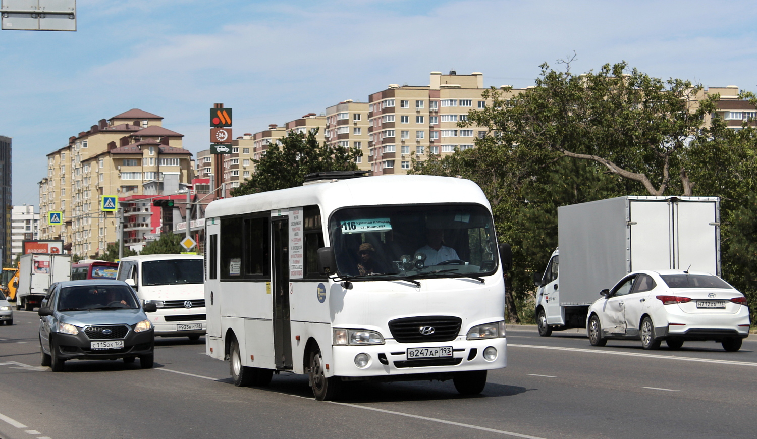 Краснодарский край, Hyundai County LWB (ТагАЗ) № В 247 АР 193