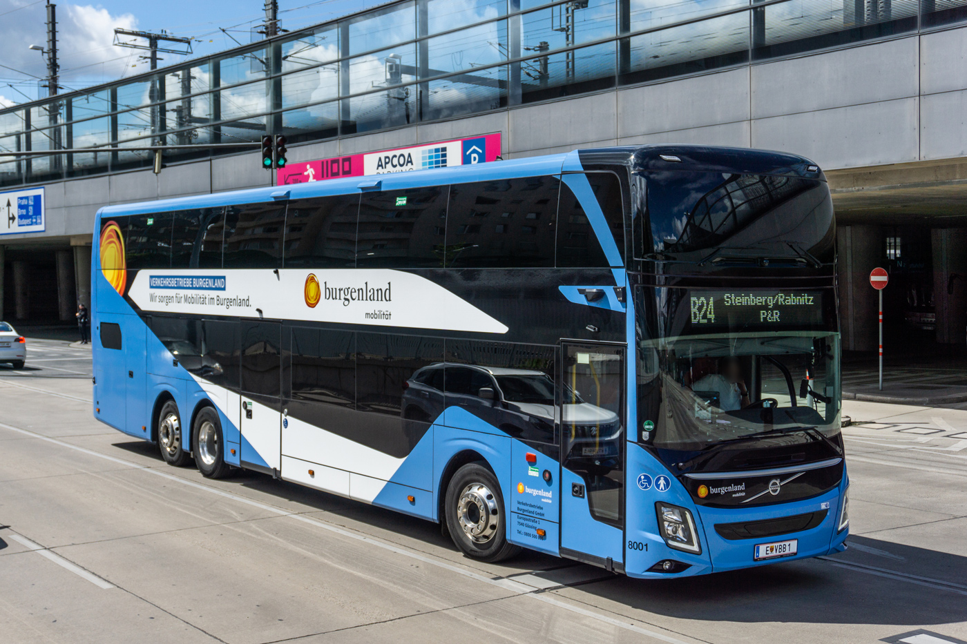 Австрия, Volvo 9700DD № 8001