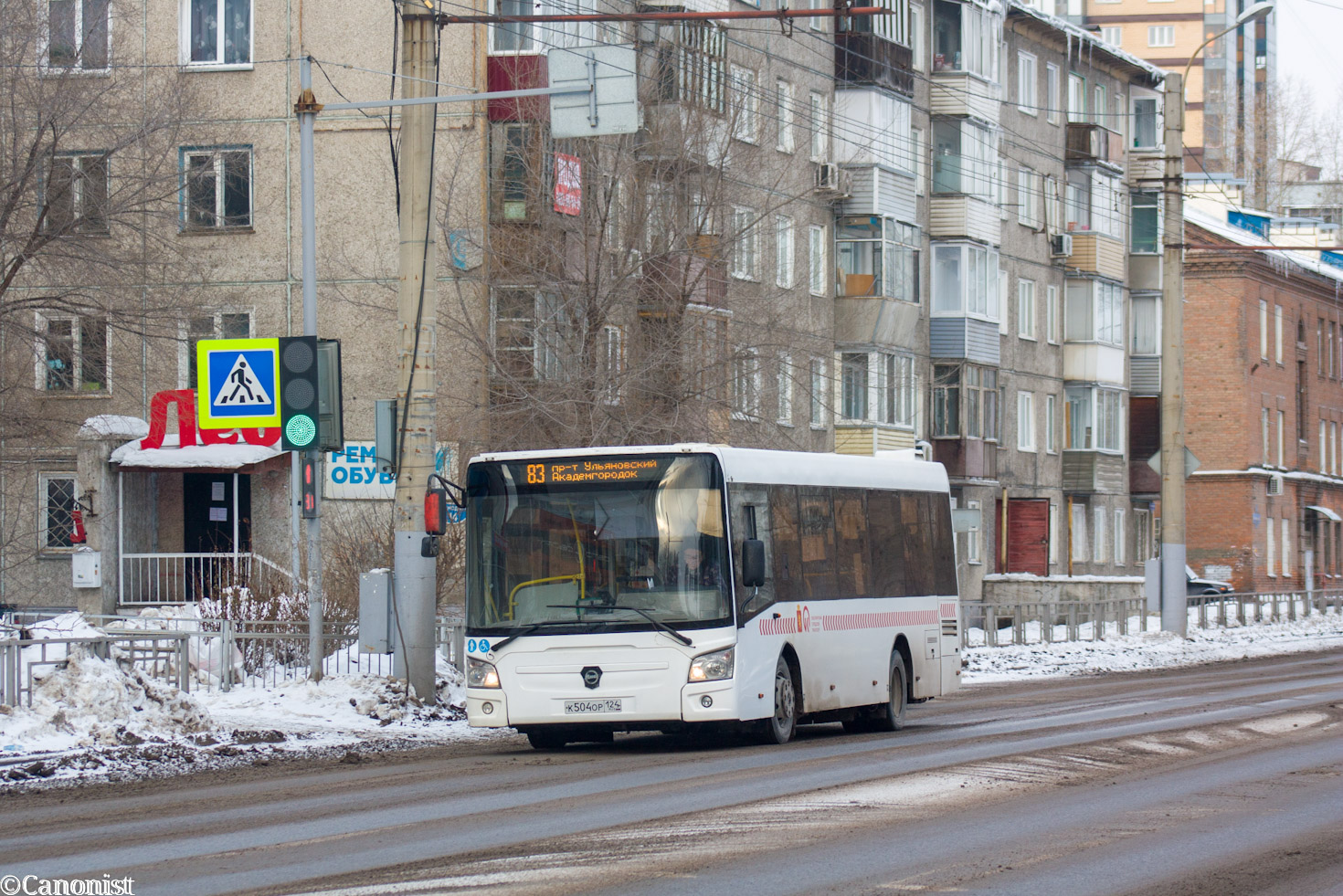 Красноярский край, ЛиАЗ-4292.60 (1-2-1) № К 504 ОР 124