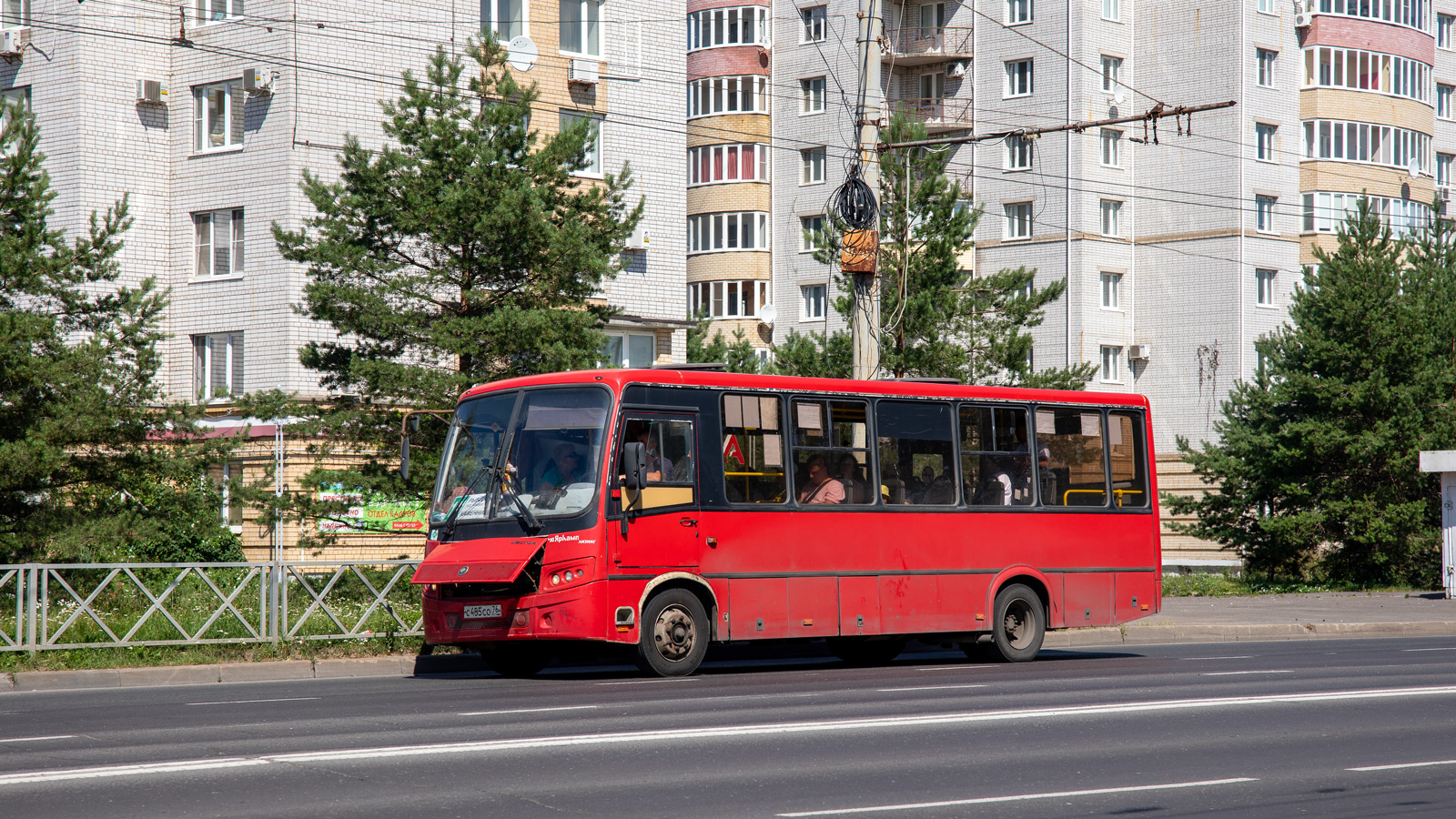 Ярославская область, ПАЗ-320412-14 "Вектор" № С 485 СО 76