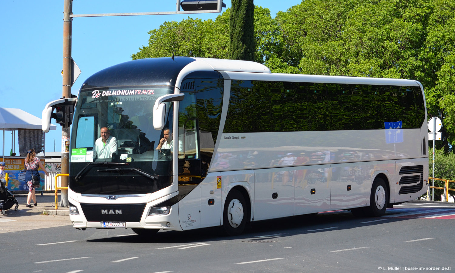Хорватия, MAN R10 Lion's Coach C RHC464 C № ST 7772-N
