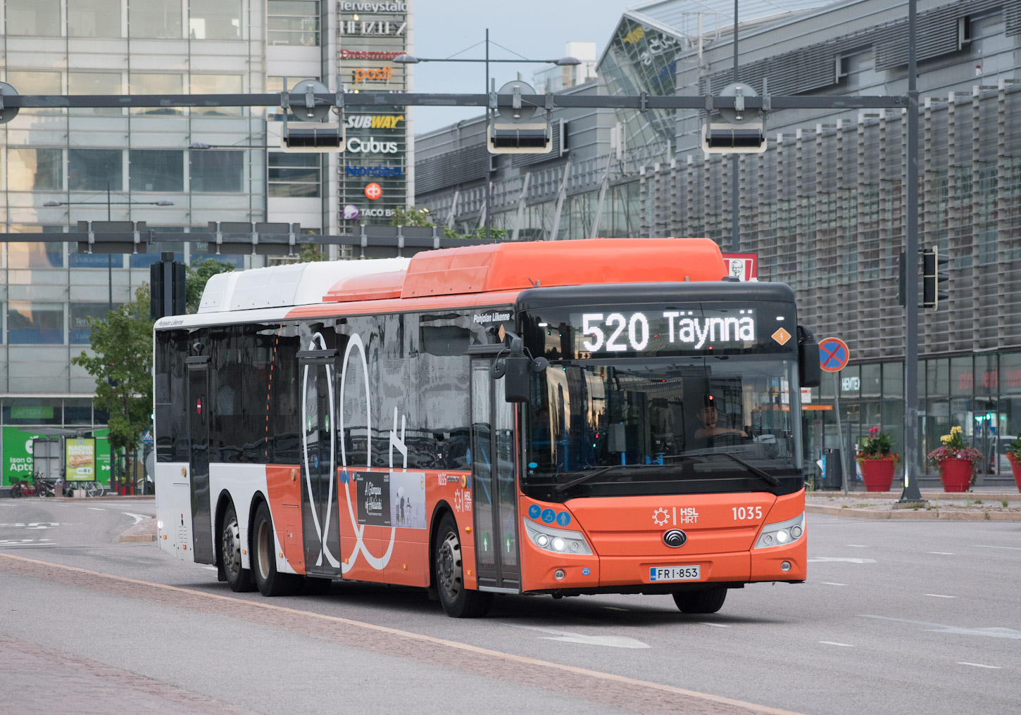 Finland, Yutong E15 Nr. 1035