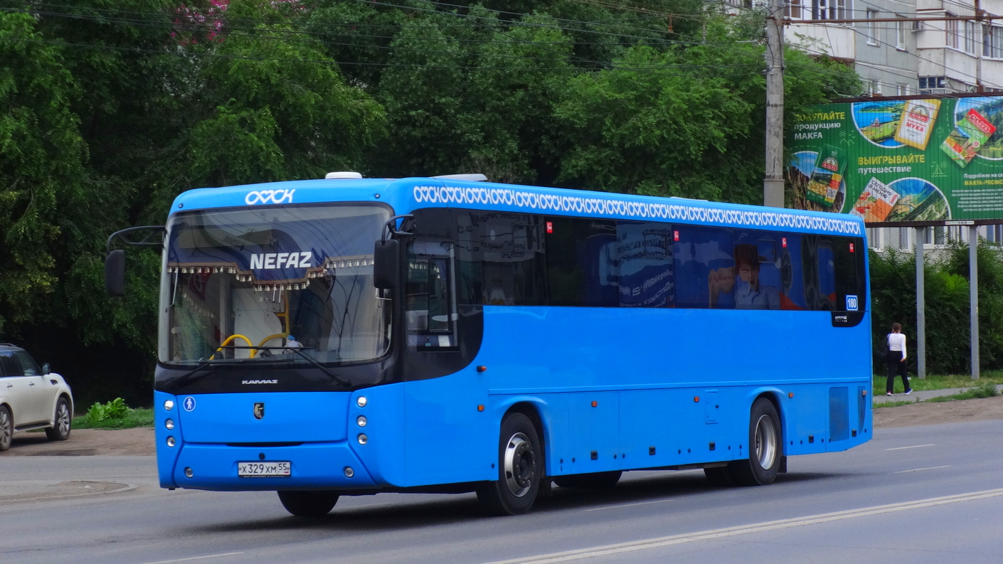 Omsk region, NefAZ-5299-17-52 Nr. 180