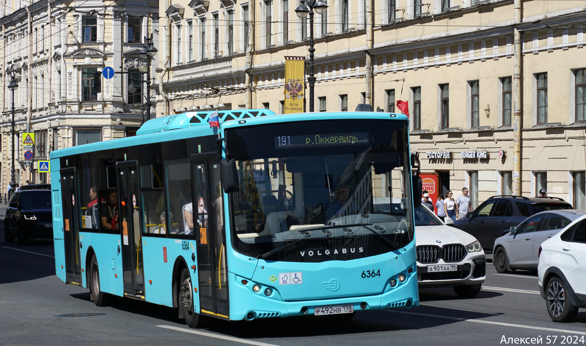 Санкт-Петербург, Volgabus-5270.G4 (LNG) № 6364