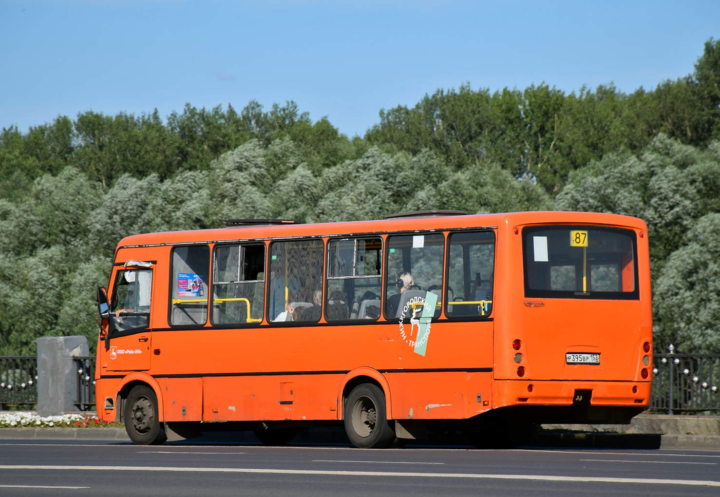 Нижегородская область, ПАЗ-320414-05 "Вектор" № Р 395 ВР 152