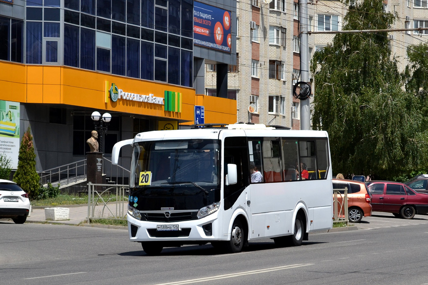 Stavropol region, PAZ-320435-04 "Vector Next" № М 588 МВ 126