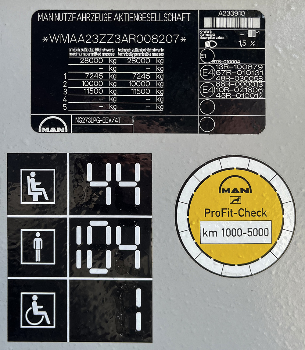 Литва, MAN A23 Lion's City G NG273 LPG № 4648