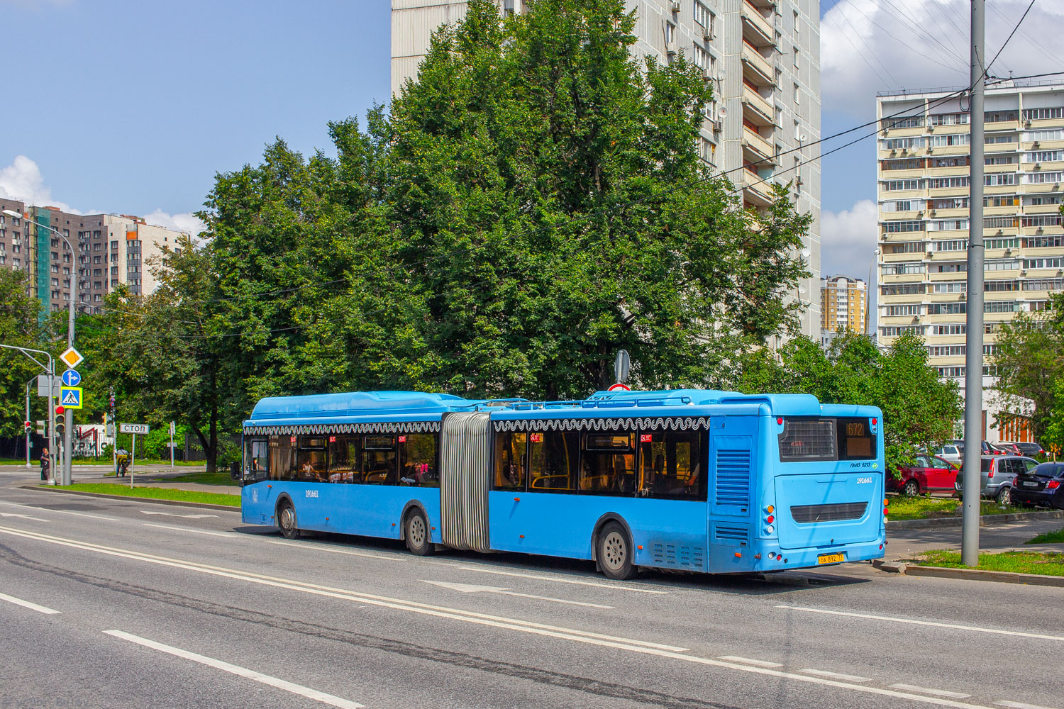 Москва, ЛиАЗ-6213.71 № 191661