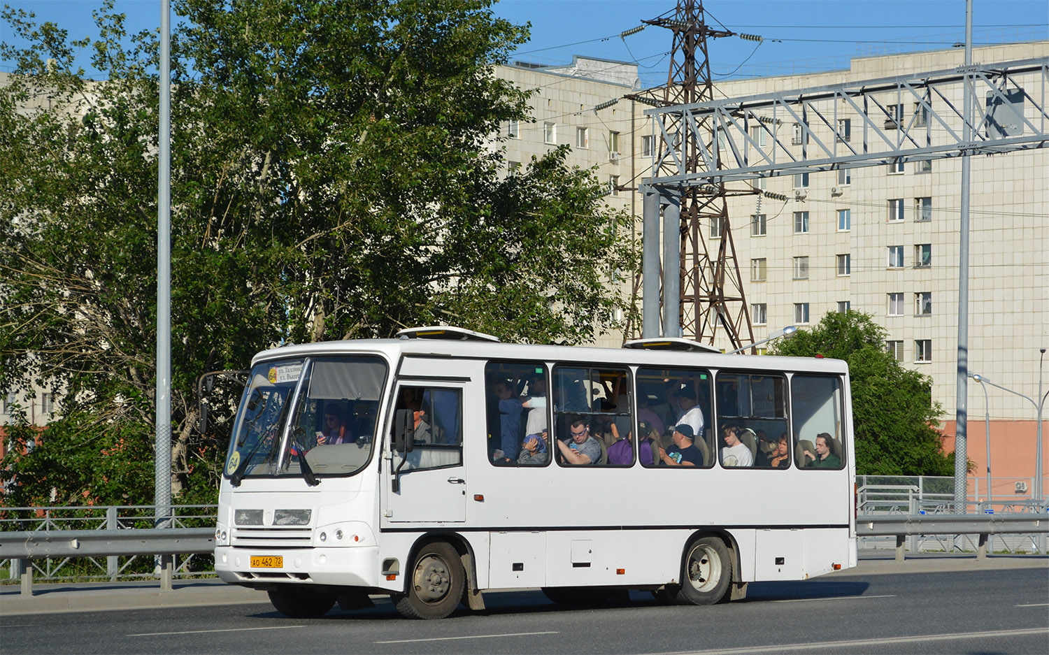 Тюменская область, ПАЗ-320402-04 № АО 462 72