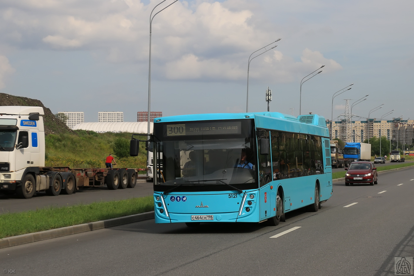 Санкт-Петербург, МАЗ-203.047 № 5121
