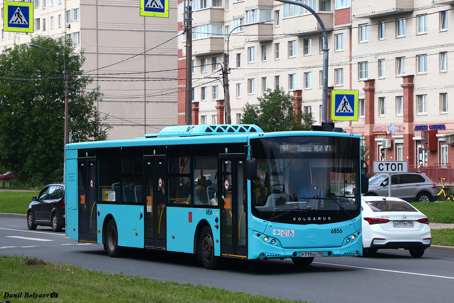 Saint Petersburg, Volgabus-5270.G2 (LNG) # 6856