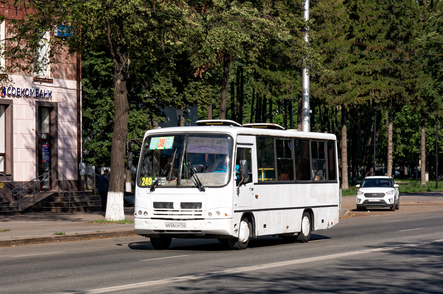 Башкортостан, ПАЗ-320402-05 № В 656 СН 702