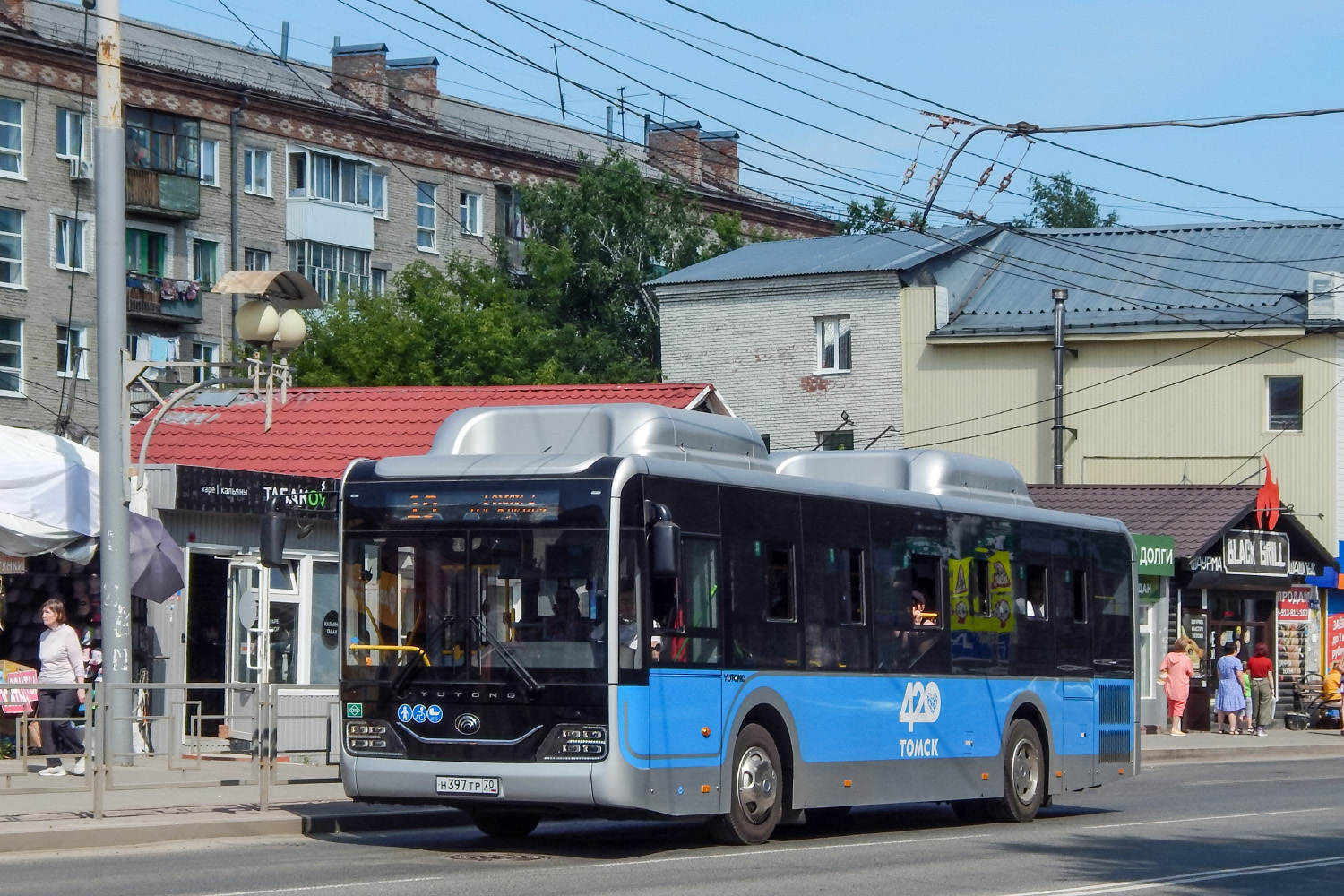 Томская область, Yutong ZK6116HG № Н 397 ТР 70