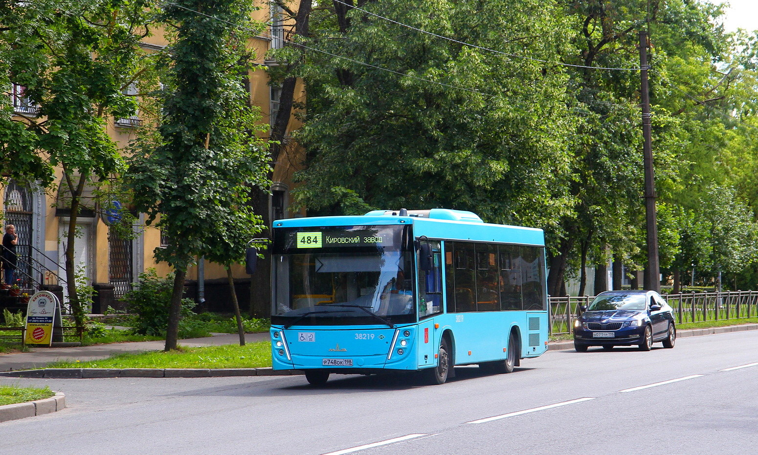 Санкт-Петербург, МАЗ-206.947 № 38219