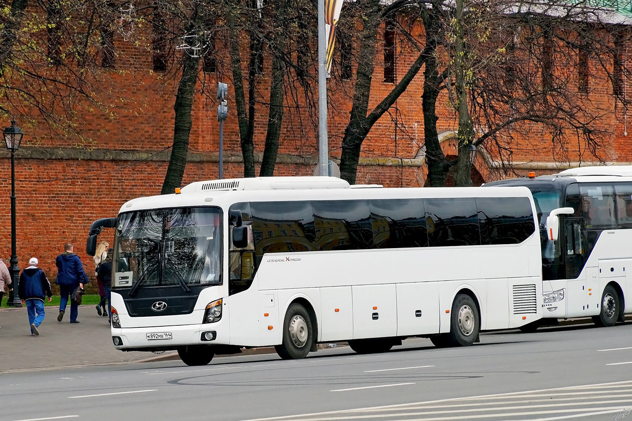 Саратовская область, Hyundai Universe Space Luxury № К 892 МВ 164