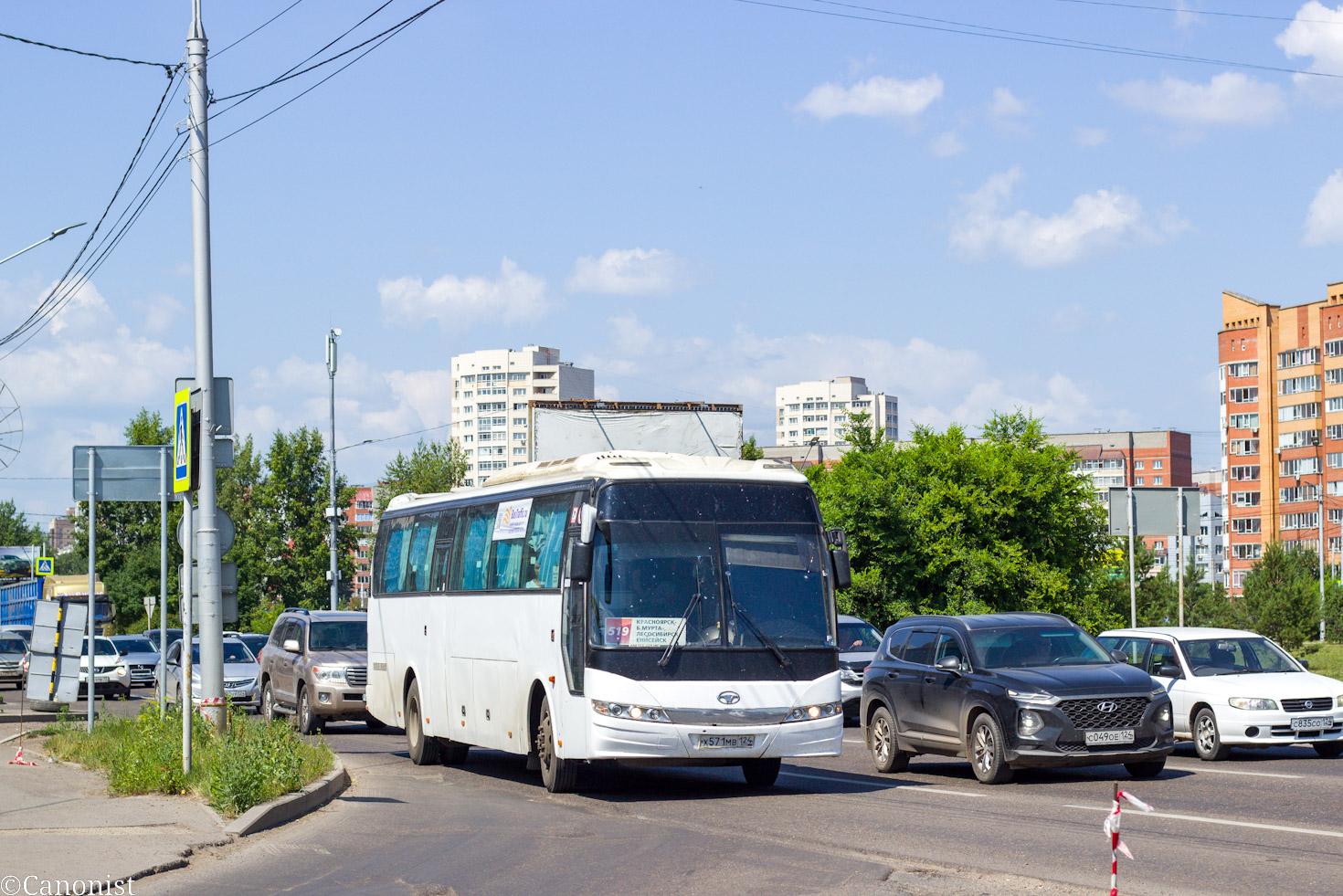 Красноярский край, Daewoo BH120F Royal Cruiser № Х 571 МВ 124