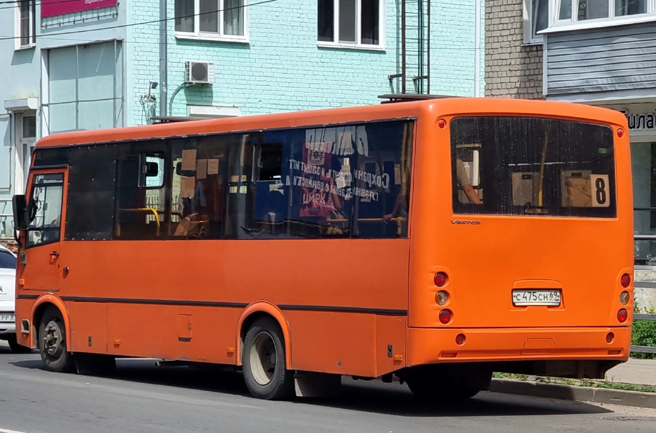 Тверская область, ПАЗ-320414-04 "Вектор" № С 475 СН 69