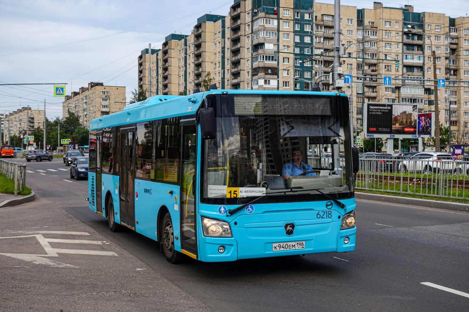 Санкт-Петербург, ЛиАЗ-4292.60 (1-2-1) № 6218