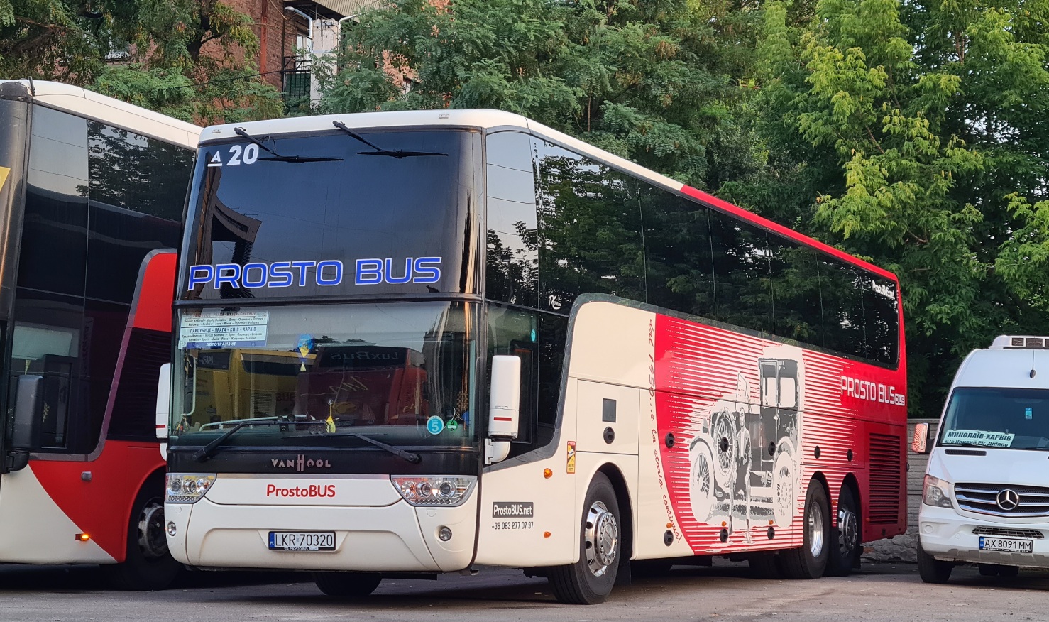 Польша, Van Hool TX17 Altano № LKR 70320