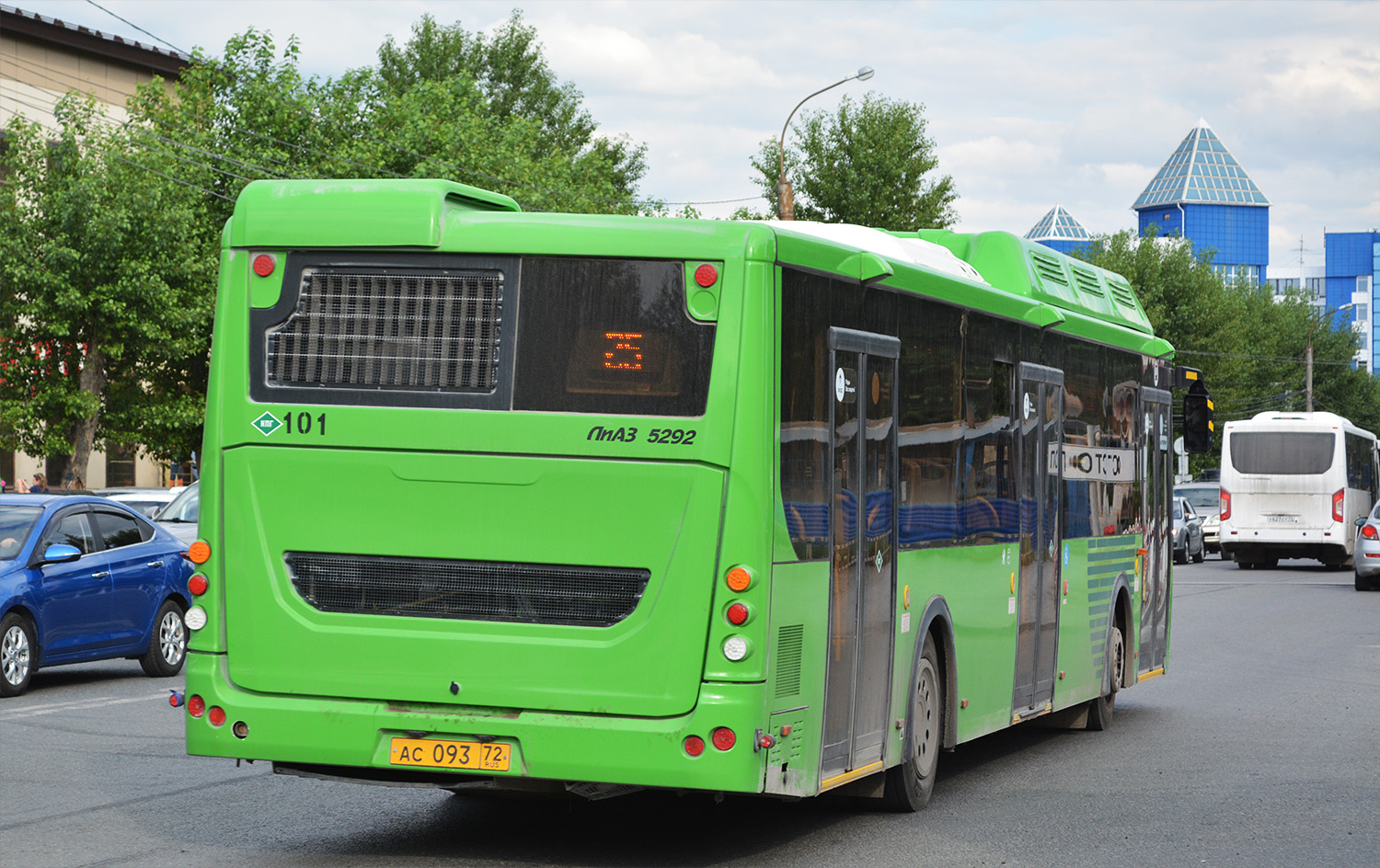 Цюменская вобласць, ЛиАЗ-5292.67 (CNG) № 101