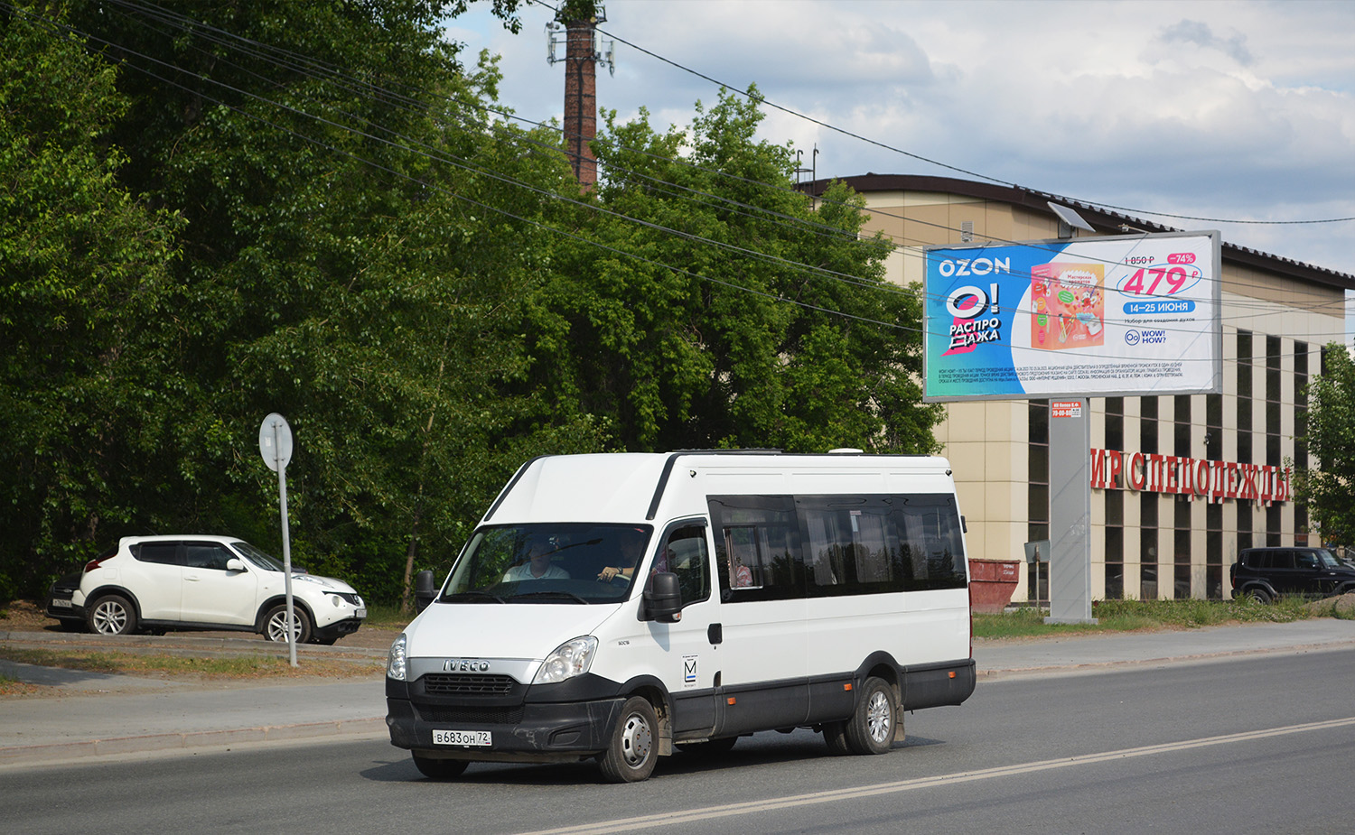 Тюменская область, Нижегородец-2227UR (IVECO Daily) № В 683 ОН 72