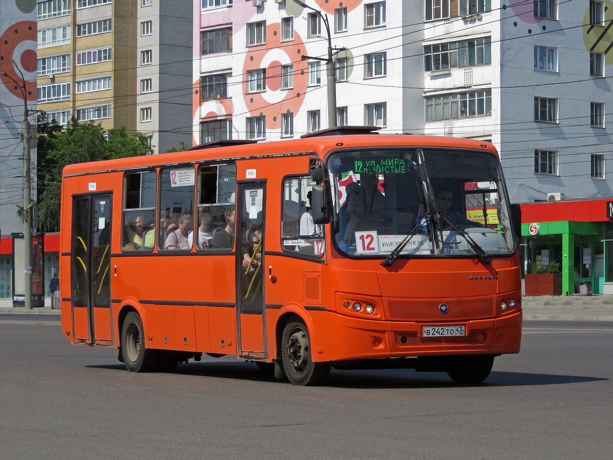 Кировская область, ПАЗ-320414-05 "Вектор" (1-2) № В 242 ТО 43