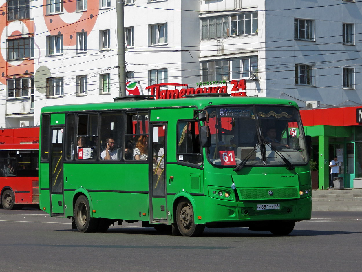 Кировская область, ПАЗ-320412-04 "Вектор" № У 681 УК 43