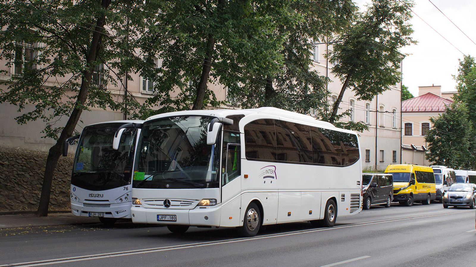 Литва, Mercedes-Benz O510 Tourino № JPF 180; Литва — Праздник песни 2024