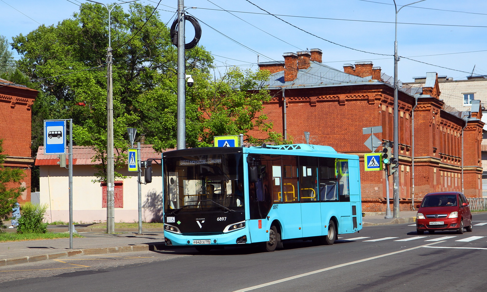 Санкт-Петербург, Volgabus-4298.G4 (LNG) № 6897