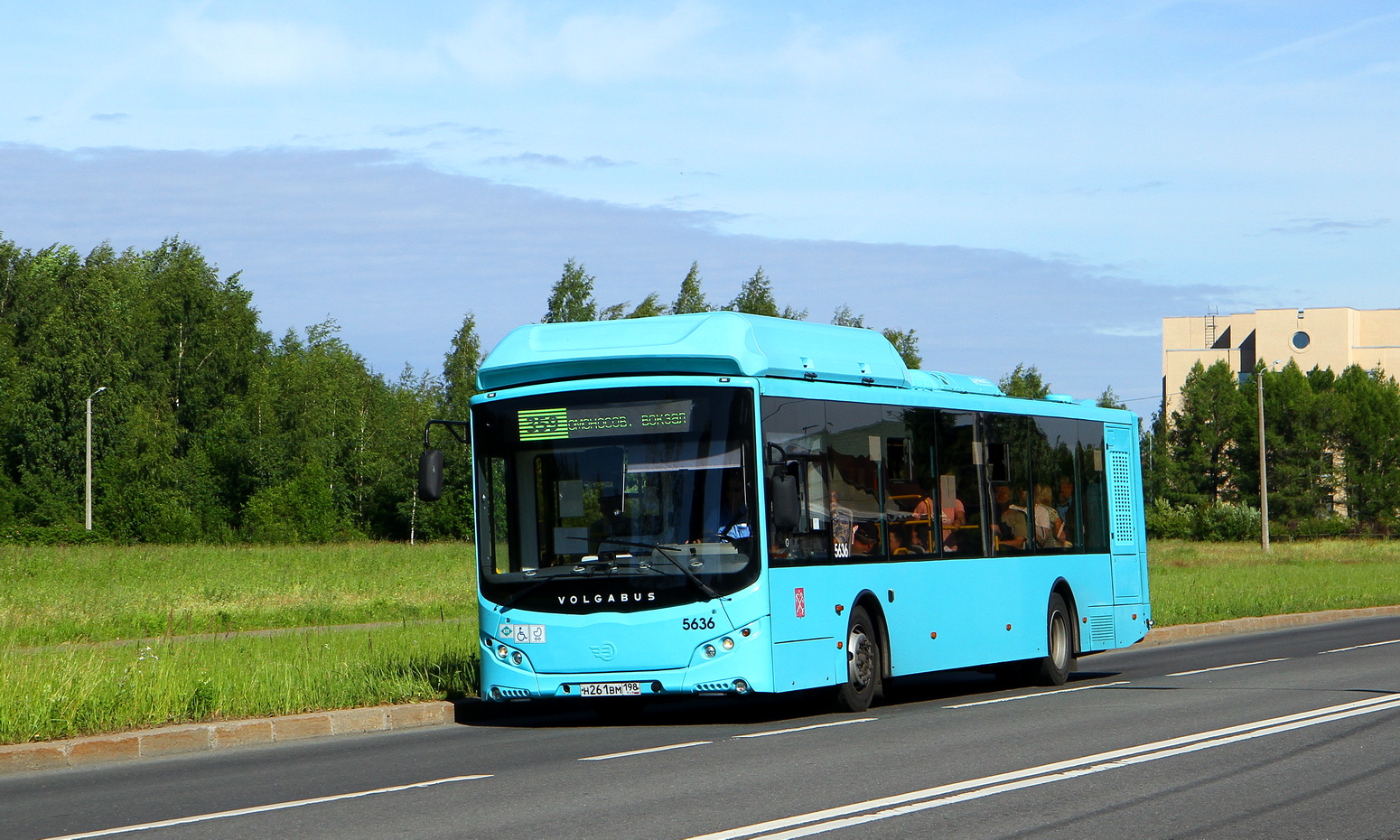 Санкт-Петербург, Volgabus-5270.G4 (CNG) № 5636