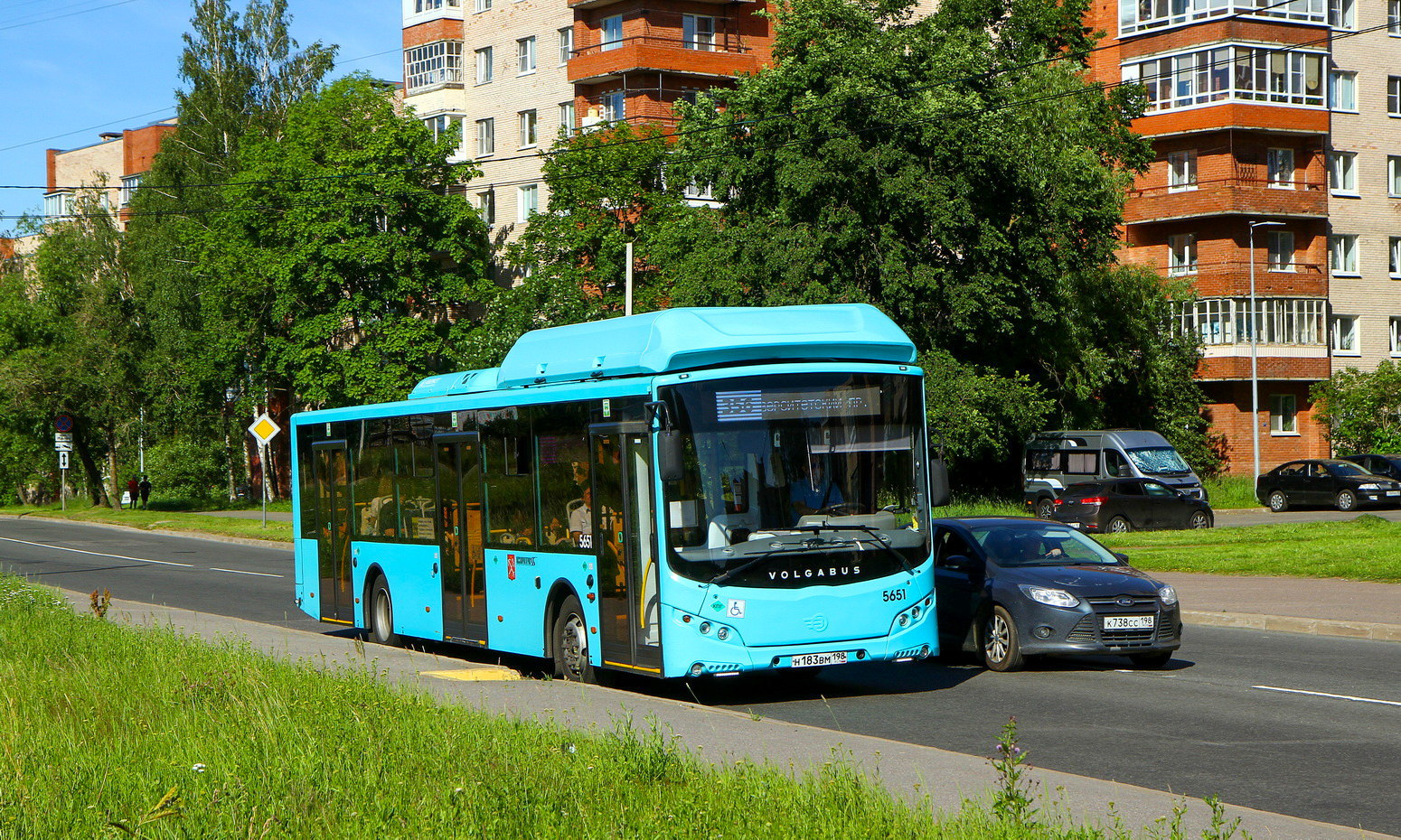 Санкт-Петербург, Volgabus-5270.G4 (CNG) № 5651