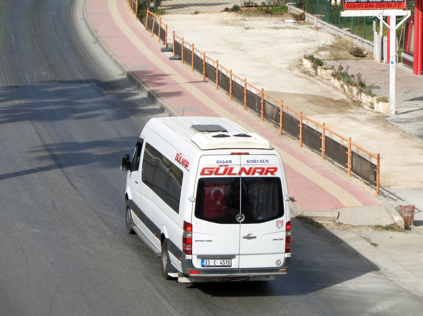 Турция, Mercedes-Benz Sprinter W906 416CDI № 33 C 4519