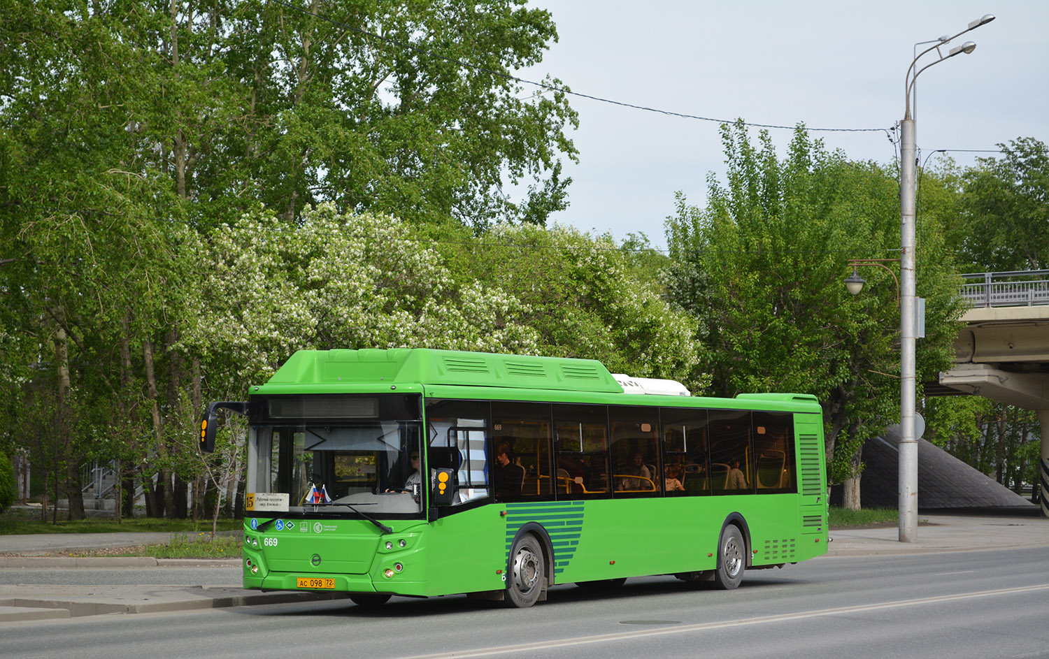 Тюменская область, ЛиАЗ-5292.67 (CNG) № 669