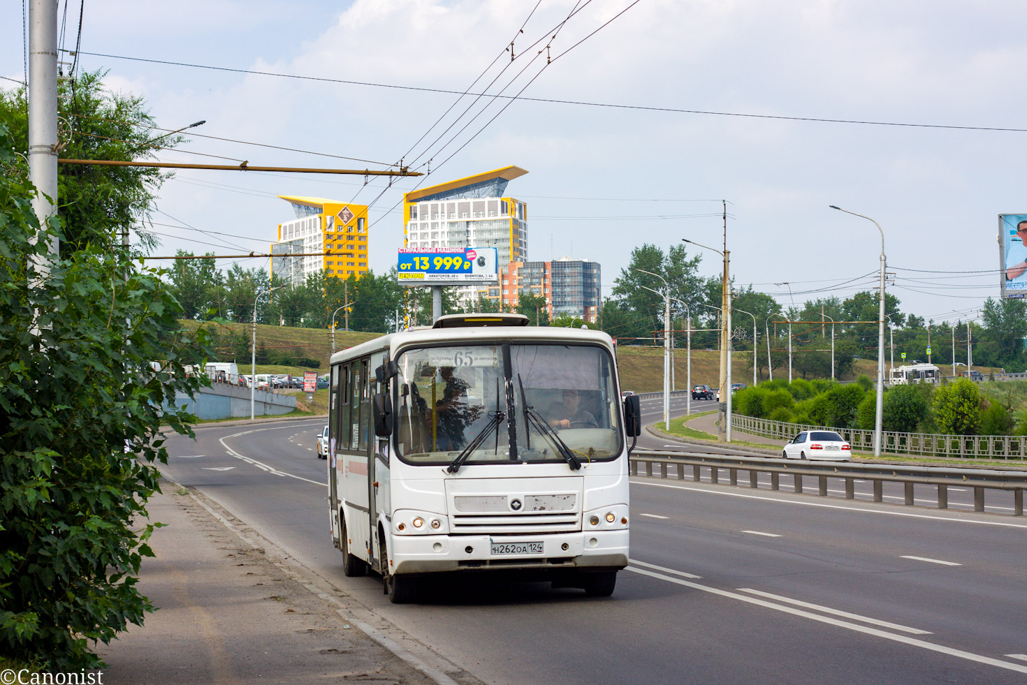 Красноярский край, ПАЗ-320412-05 № Н 262 ОА 124