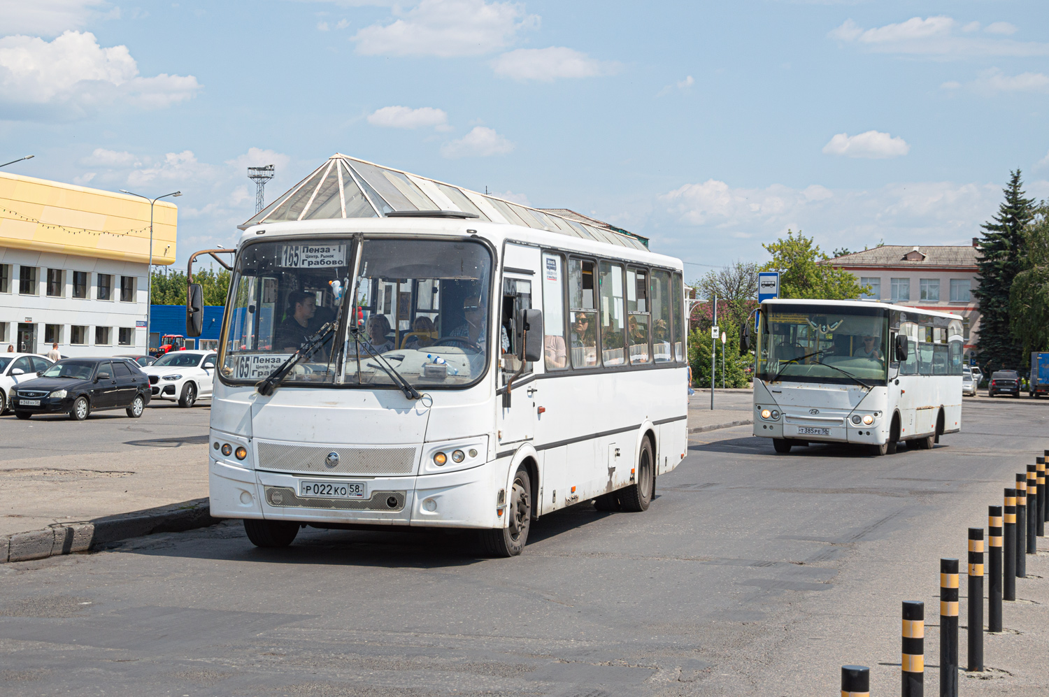 Пензенская область, ПАЗ-320412-04 "Вектор" № Р 022 КО 58