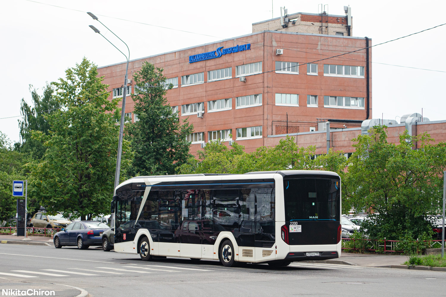 Санкт-Петербург, MAN 12C Lion's City 12 E NL367 № 2200