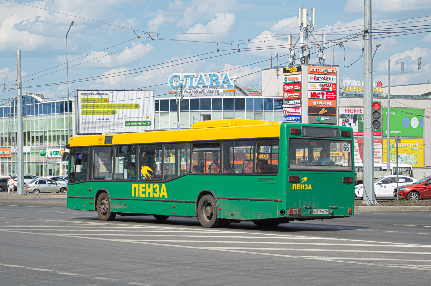 Пензенская область, Mercedes-Benz O405N2 № С 317 МК 58