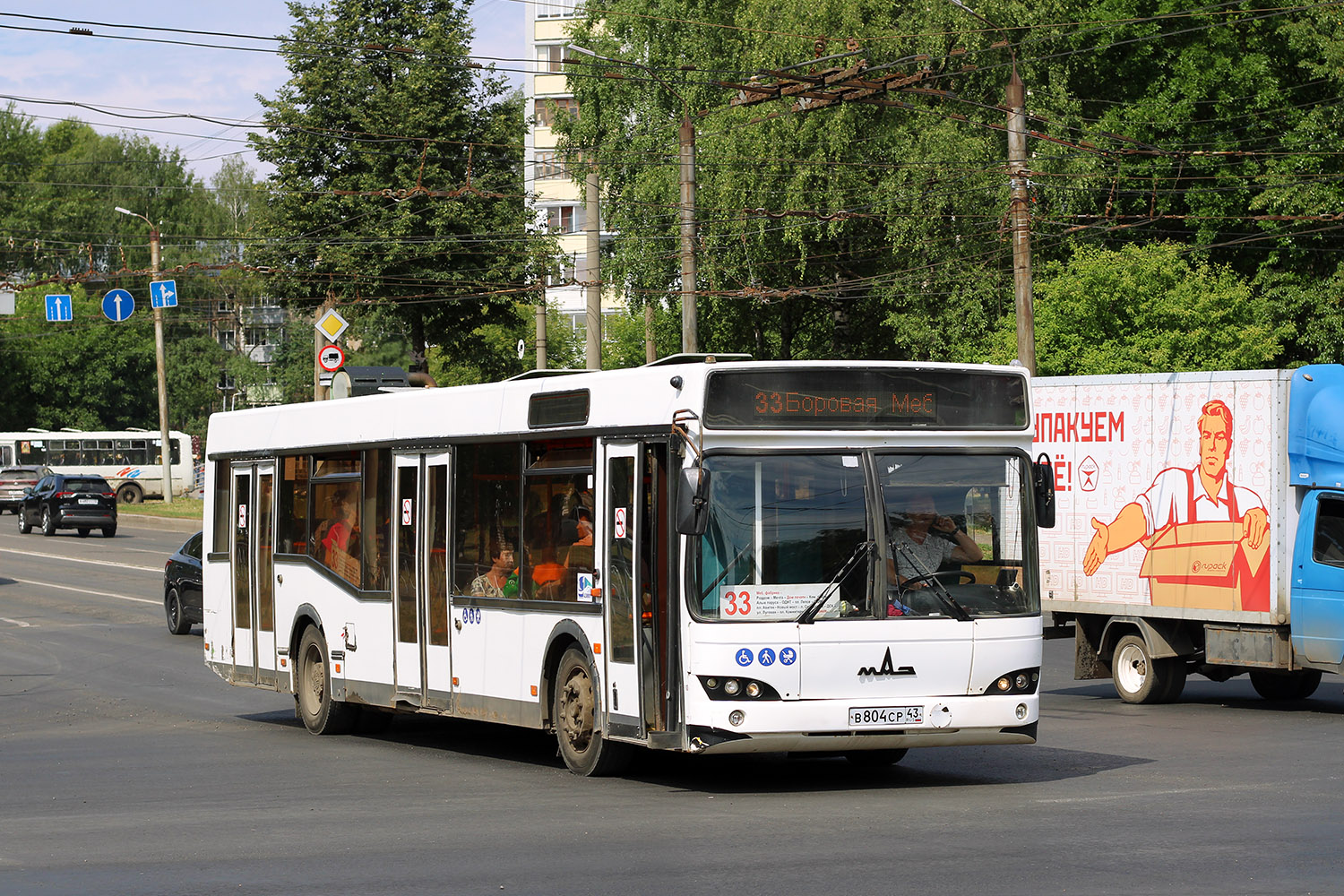 Кировская область, МАЗ-103.476 № В 804 СР 43