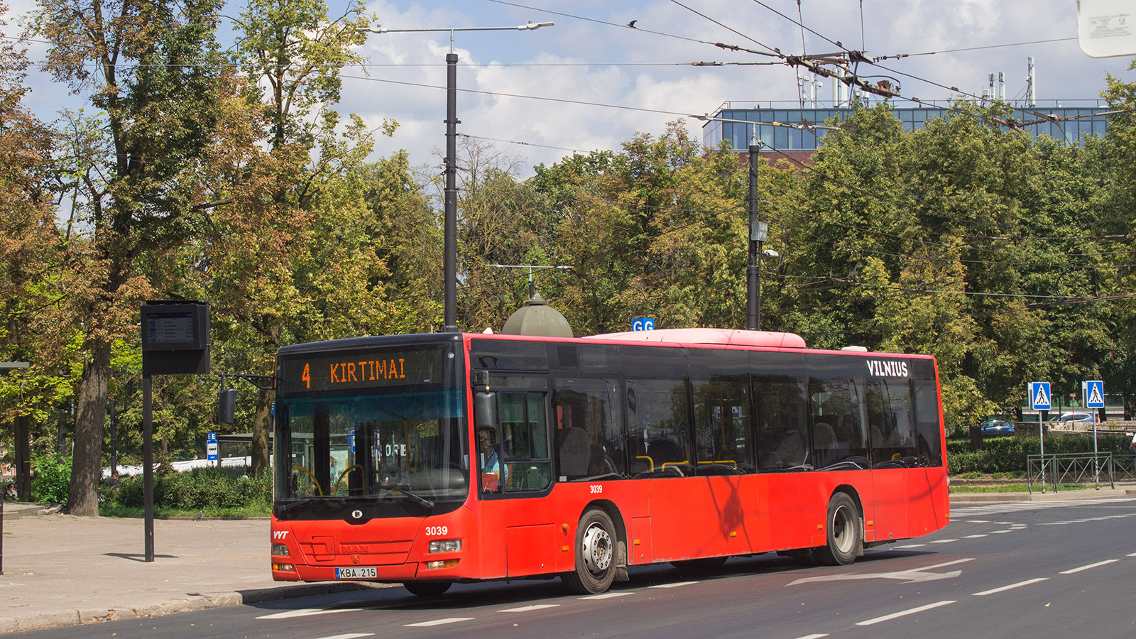 Литва, MAN A21 Lion's City NL273 № 3039