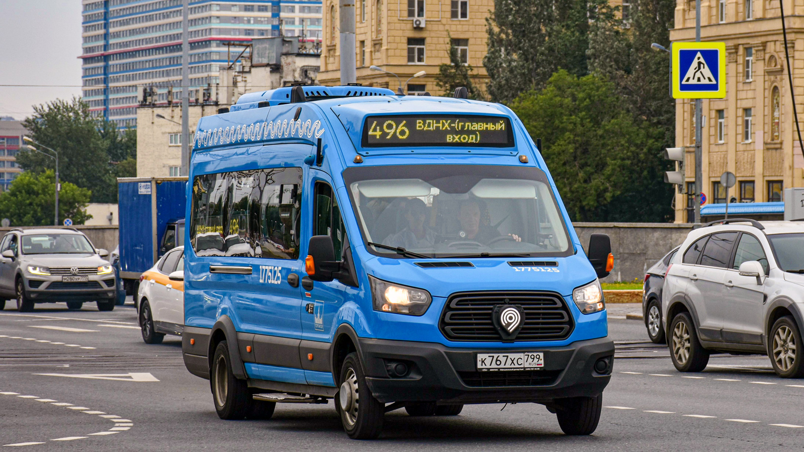 Москва, Нижегородец-222708 (Ford Transit FBD) № 1775125