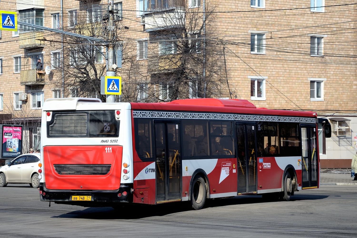 Тульская область, ЛиАЗ-5292.65 № 111