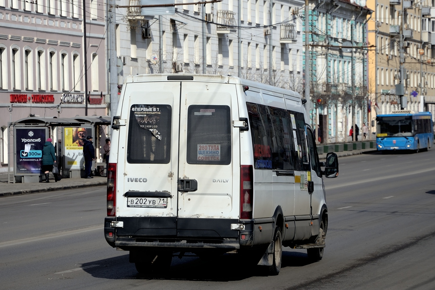 Тульская область, Нижегородец-2227UT (IVECO Daily) № В 202 УВ 71; Тульская область, ЛиАЗ-5292.65 № 549