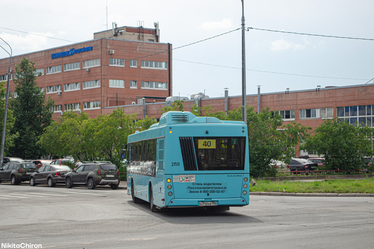 Санкт-Петербург, МАЗ-203.047 № 2158