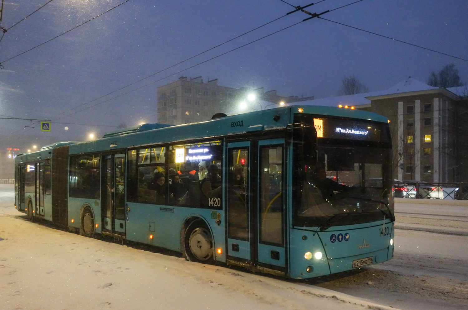 Санкт-Петербург, МАЗ-216.066 № 1420