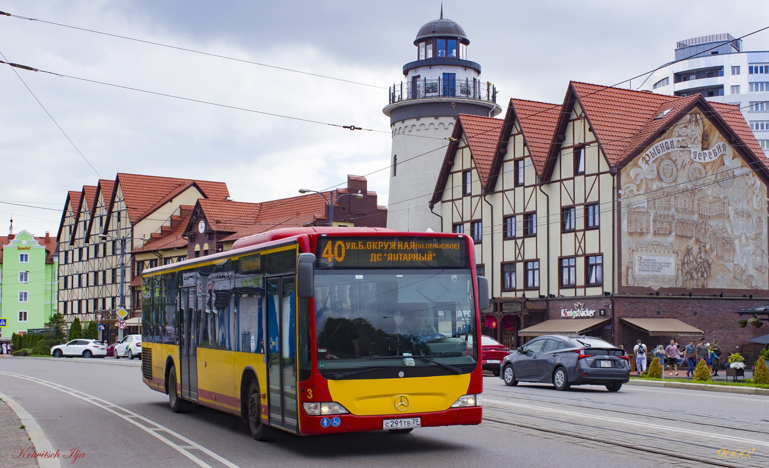 Калининградская область, Mercedes-Benz O530 Citaro facelift № С 291 ТВ 39