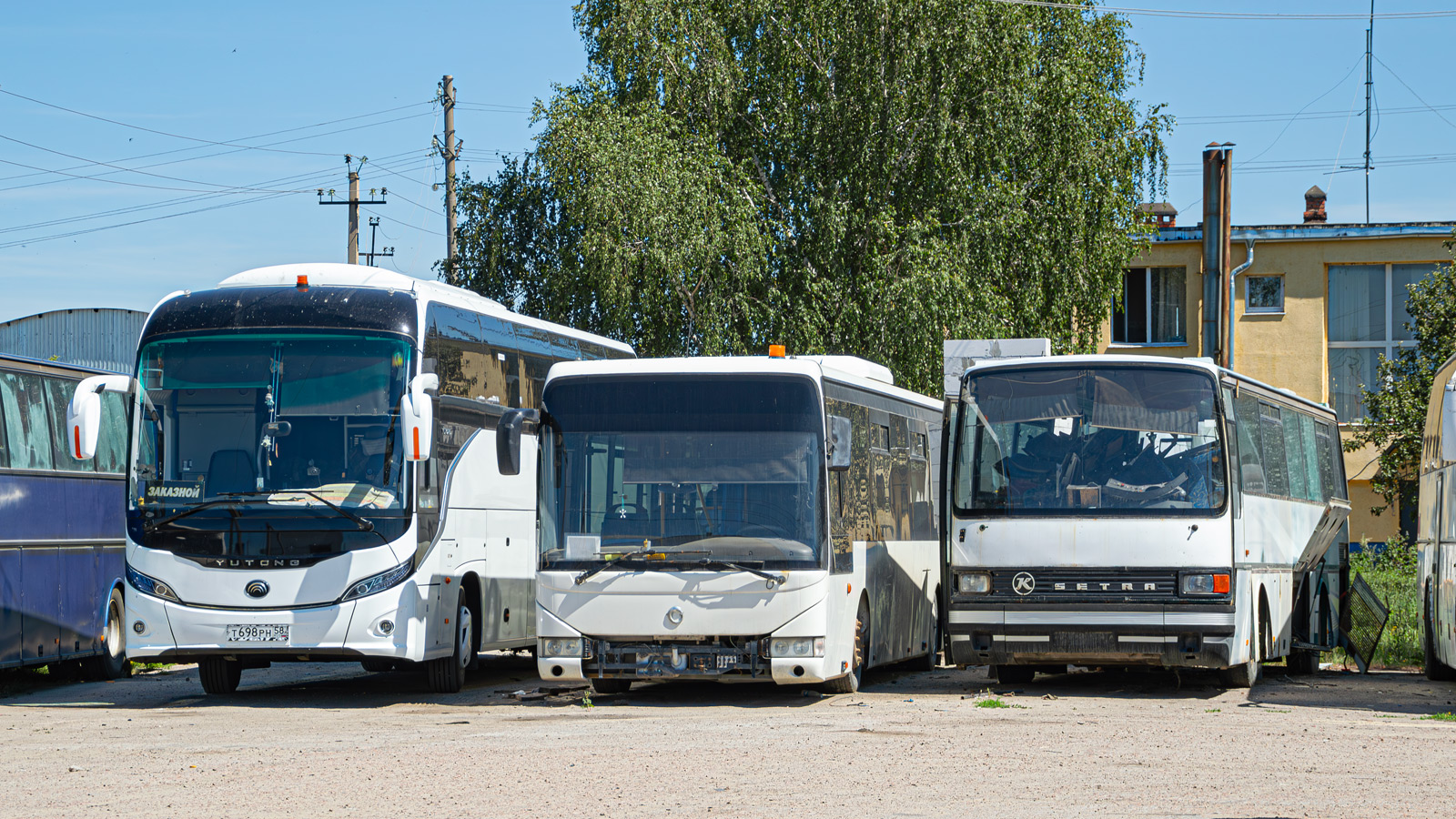 Пензенская область, Irisbus Crossway LE 12M № Т 285 КЕ 58; Пензенская область, Setra S213RL № С 843 ВН 58