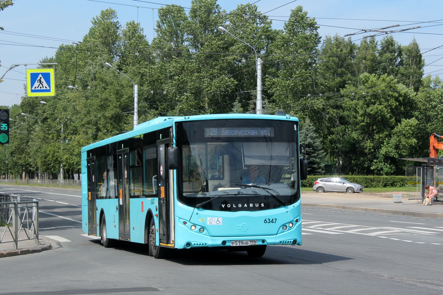 Sankt Peterburgas, Volgabus-5270.G2 (LNG) Nr. 6347