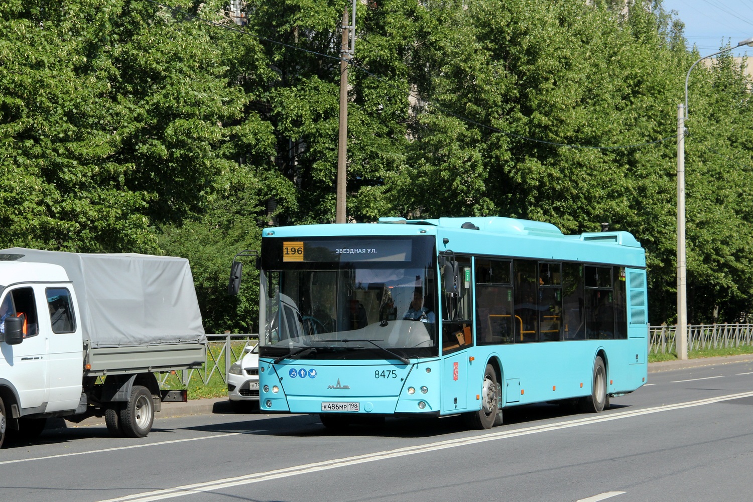 Санкт-Петербург, МАЗ-203.016 № 8475